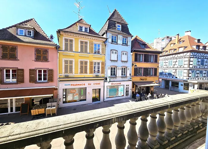 Magnifique T2-chez Francois Et Kamila - Centre Historique- Parking Prive 50m De L'appartement- Balcon Avec Vue * コルマール